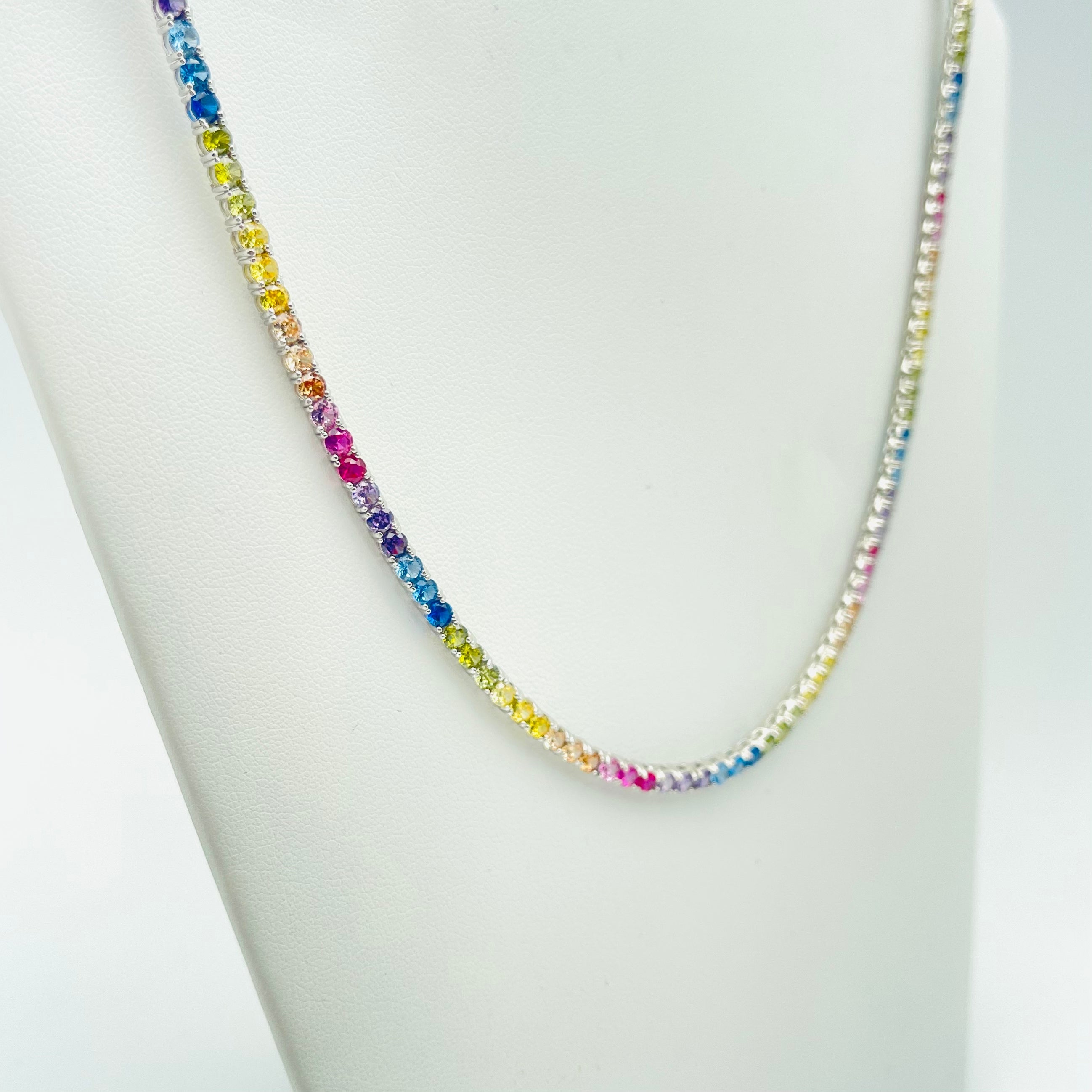 COLLANA TENNIS RAINBOW