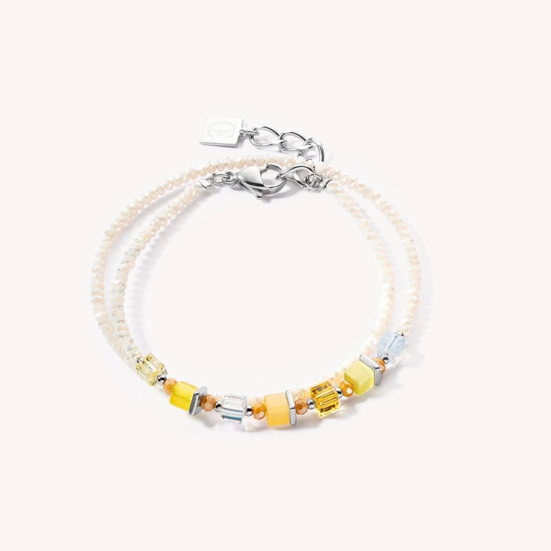 BRACCIALE JOYFUL ARGENTO BIANCO