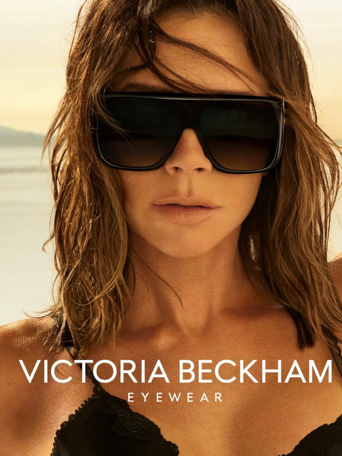 VICTORIA BECKHAM  VB 7007/S (807-BLACK)