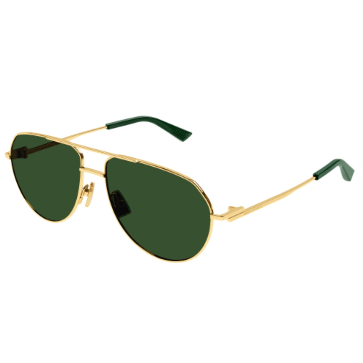 BOTTEGA VENETA BV1302S (003-GREEN/GOLD)