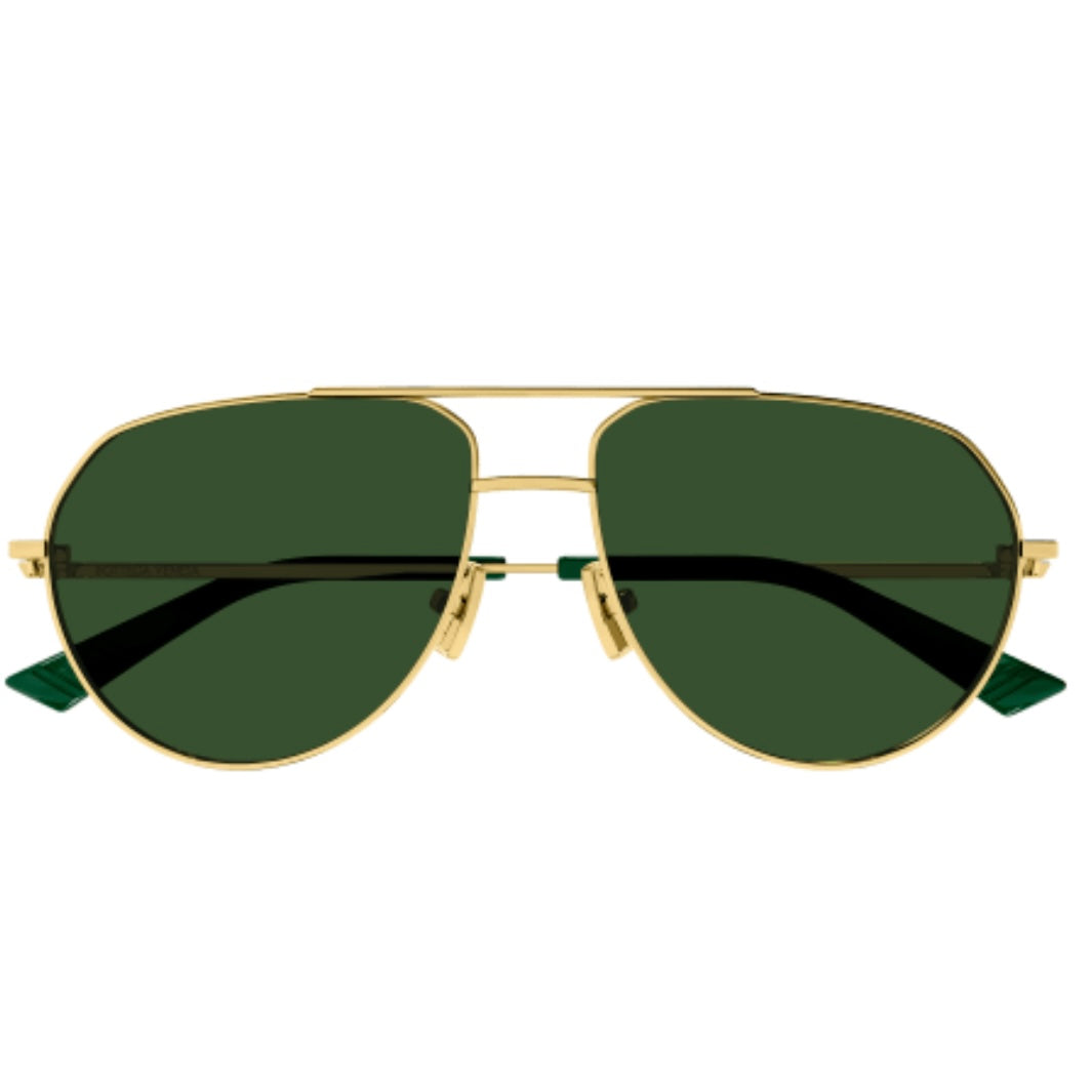 BOTTEGA VENETA BV1302S (003-GREEN/GOLD)