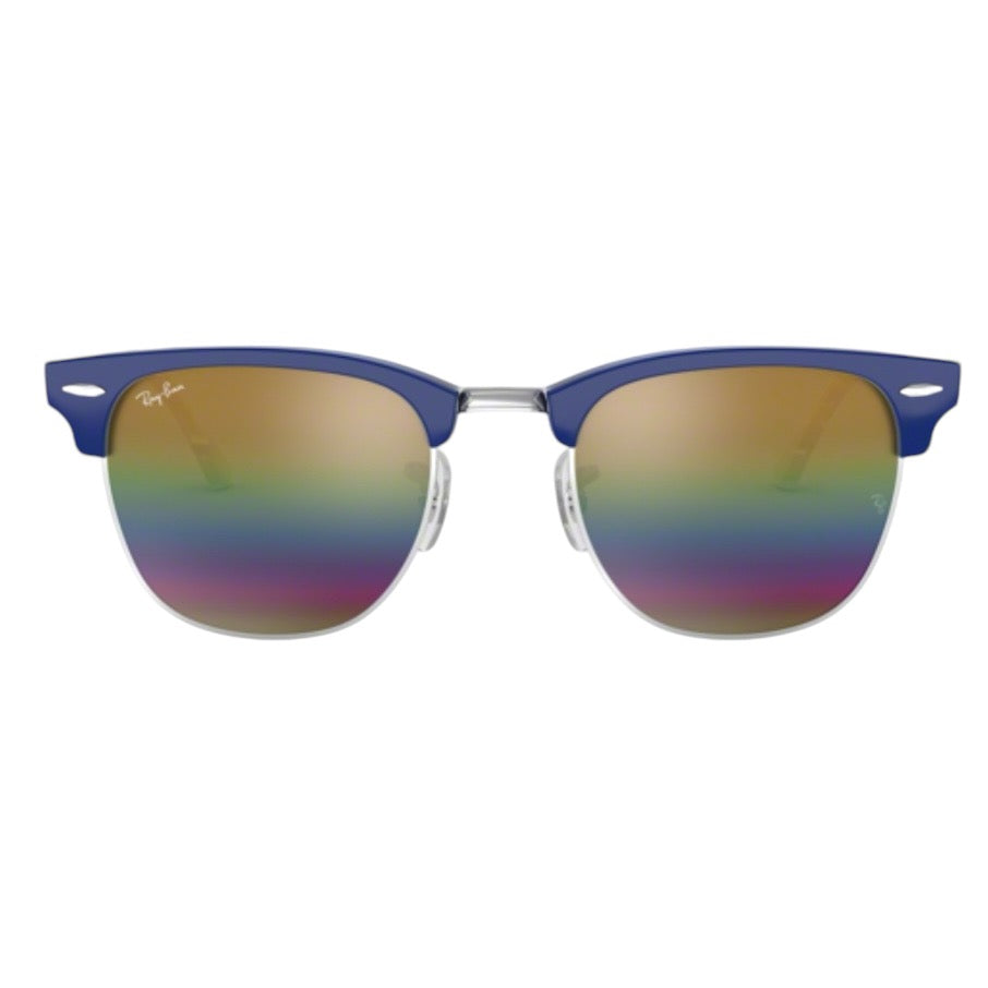 RAY-BAN RB 3016 CLUBMASTER (1223/C4-BLU SILVER)