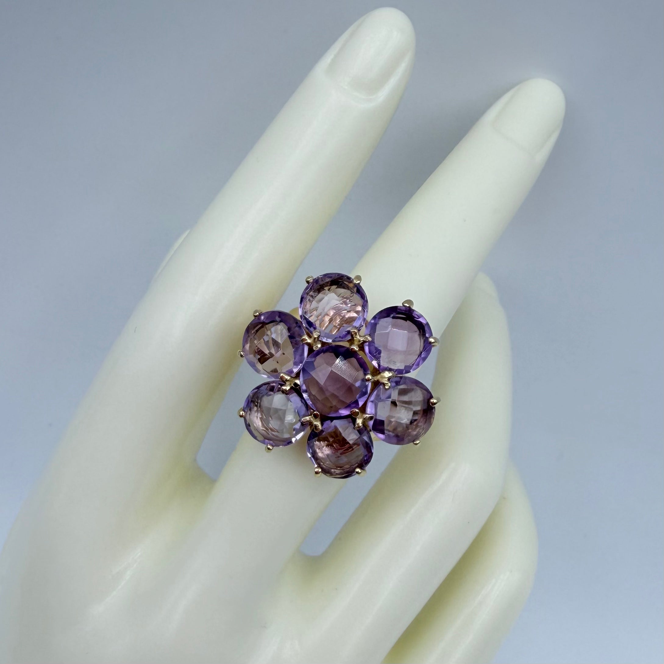 ANELLO FIORE LILLA 080HB