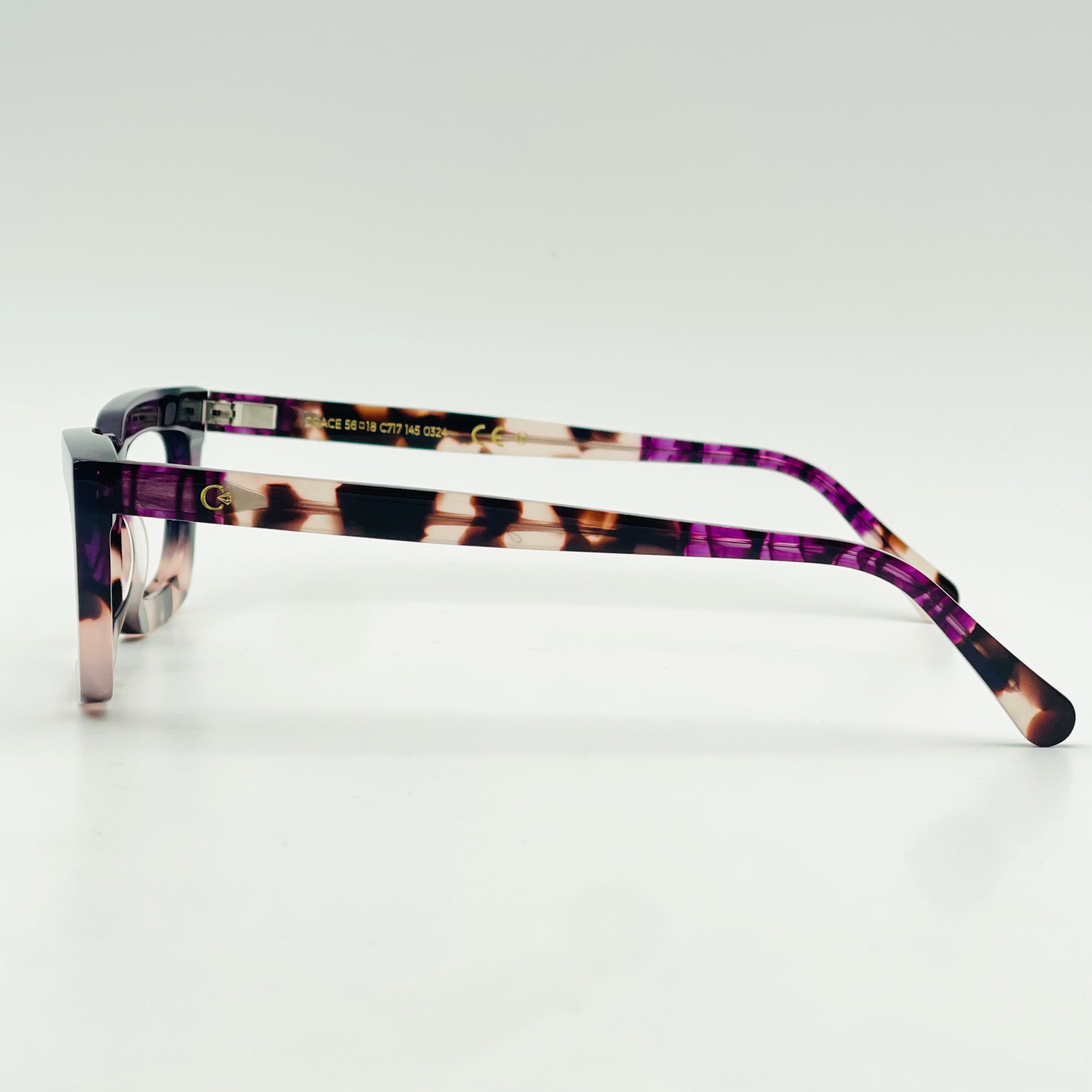 CELESTE EYEWEAR -GRACE (717-HAVANA/LILLA)