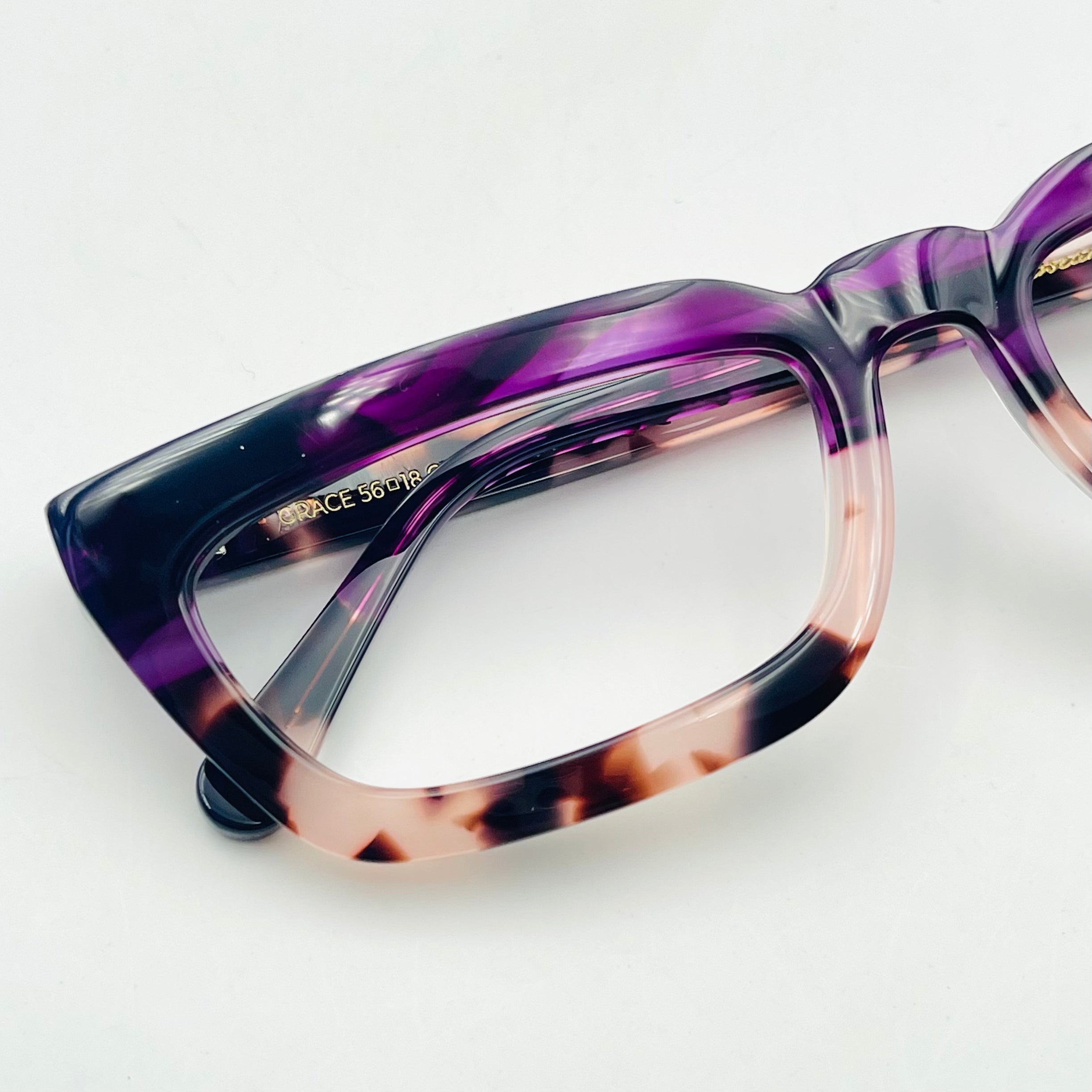 CELESTE EYEWEAR -GRACE (717-HAVANA/LILLA)