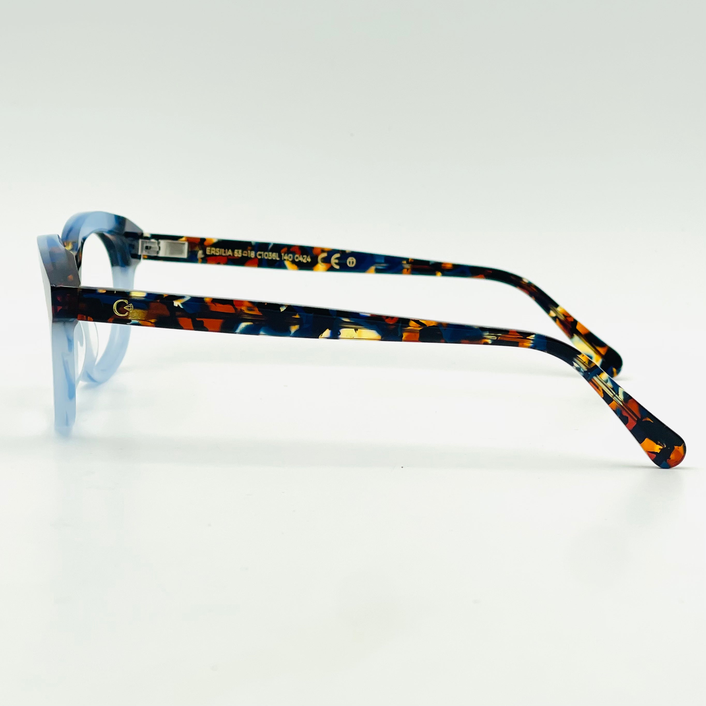 CELESTE EYEWEAR -ERSILIA (1036L-HAVANA/AZZURRO)