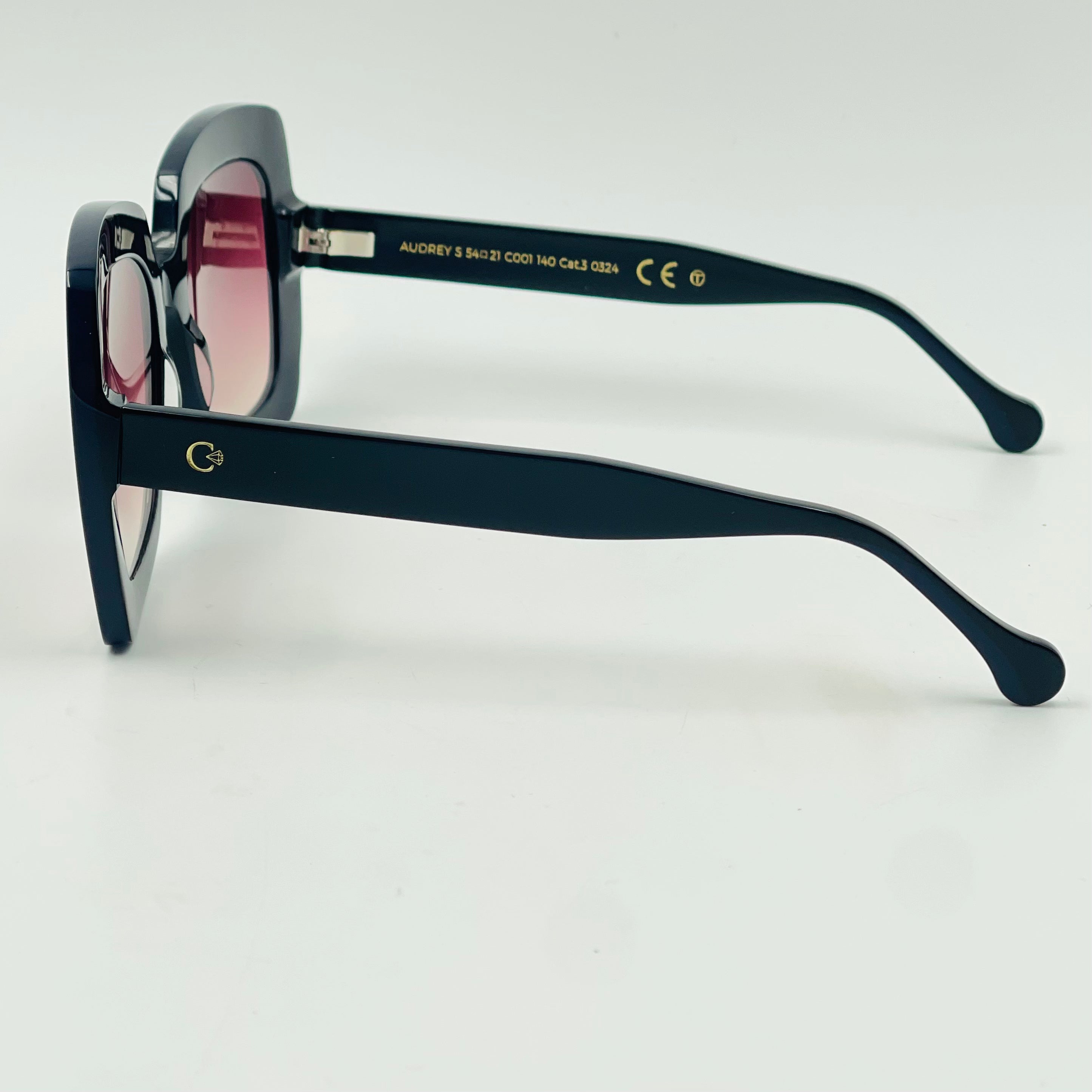 CELESTE EYEWEAR -AUDREY (001-BLACK)