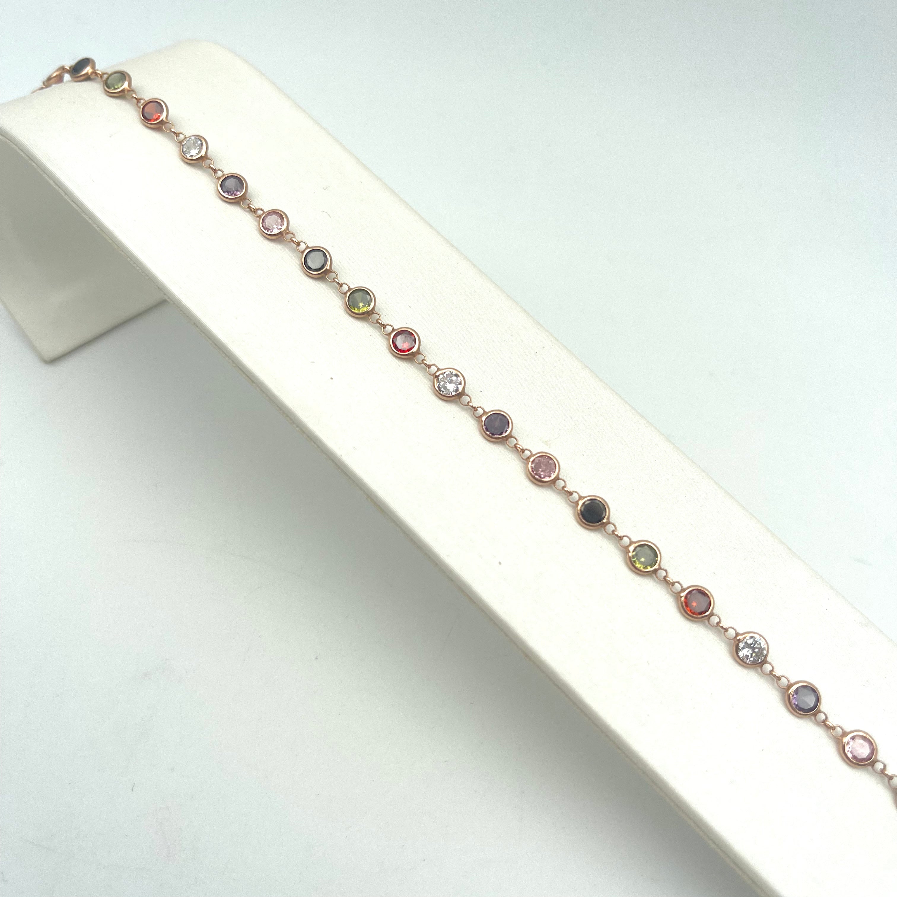 CAVIGLIERA PIETRE MULTICOLOR 826