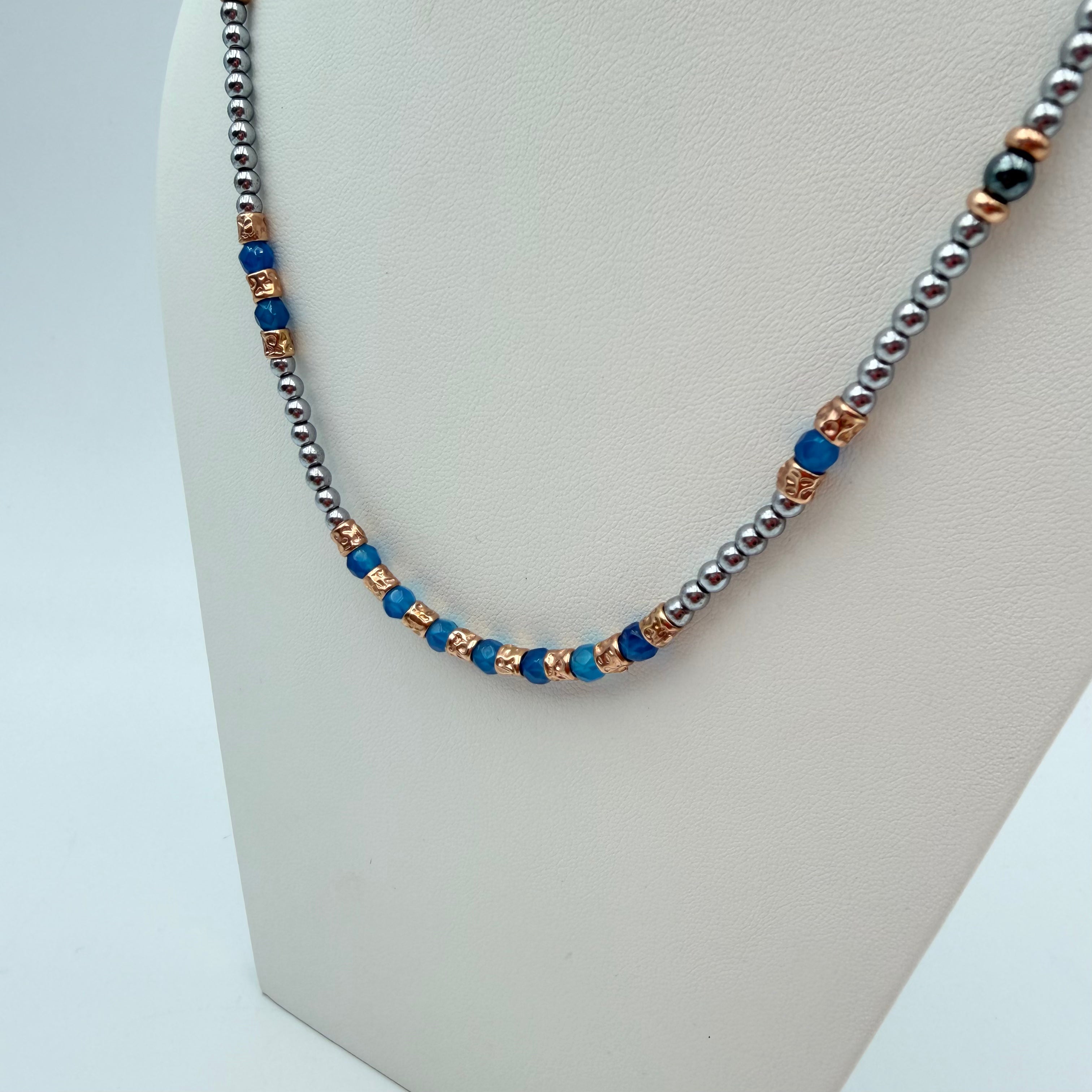 CATENINA QUARZO BLU PE906CL