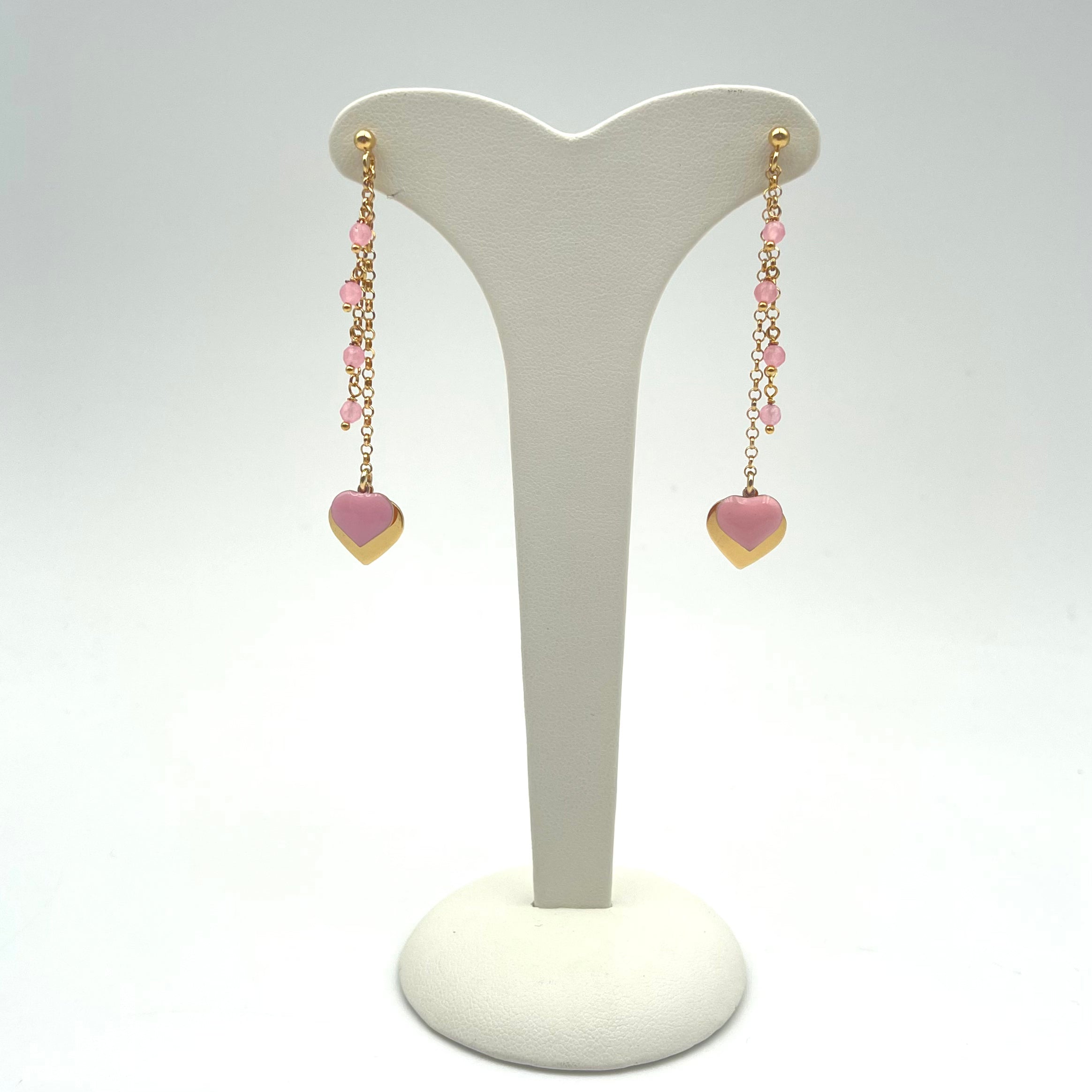 ORECCHINI PENDENTI CUORE 487