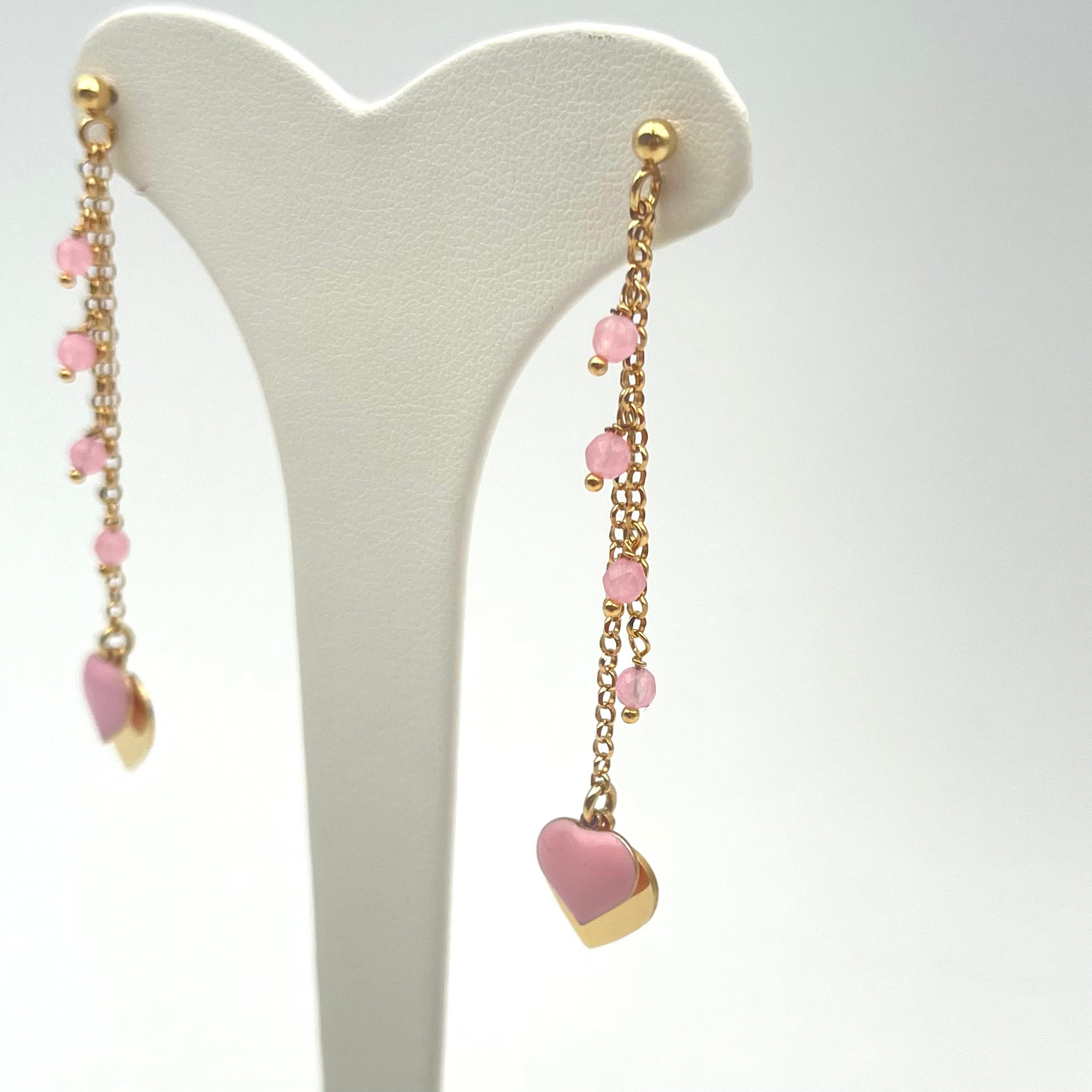 ORECCHINI PENDENTI CUORE 487