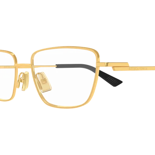 BOTTEGA VENETA BV1385O (003-GOLD/TRASPARENT)