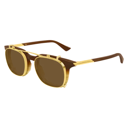 BOTTEGA VENETA BV1429S (002-BROWN/TRASPARENT)