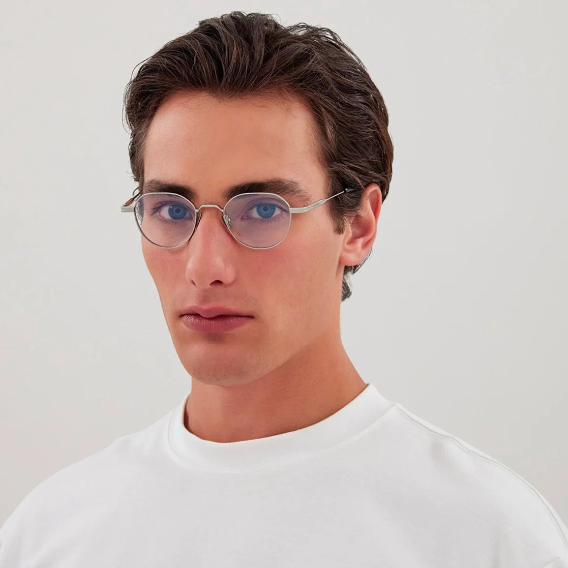 SAINT LAURENT SL 730 (002-SILVER)