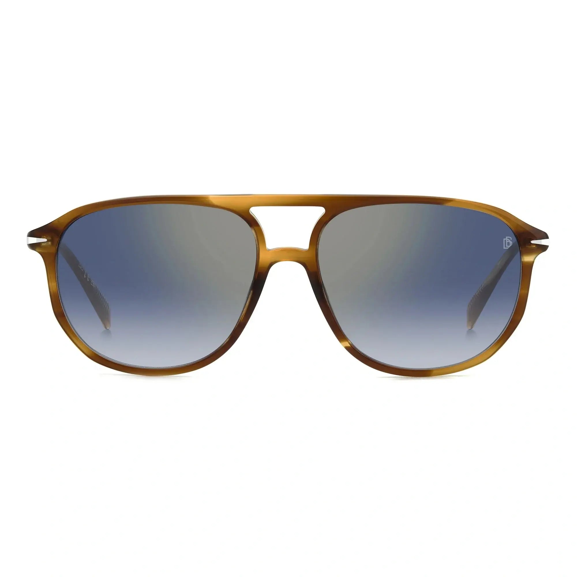 DB EYEWEAR by David Beckham DB 1159/S (EX4 - BROWN HORN)