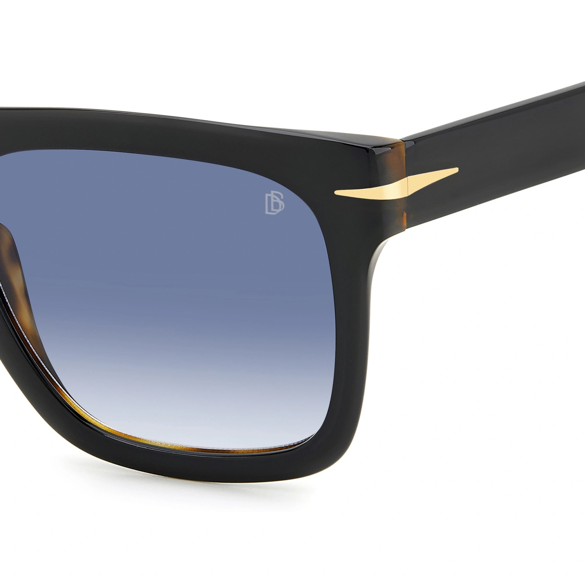 DB EYEWEAR by David Beckham DB 7000/S FLAT (WR7 - BLACK HAVANA)