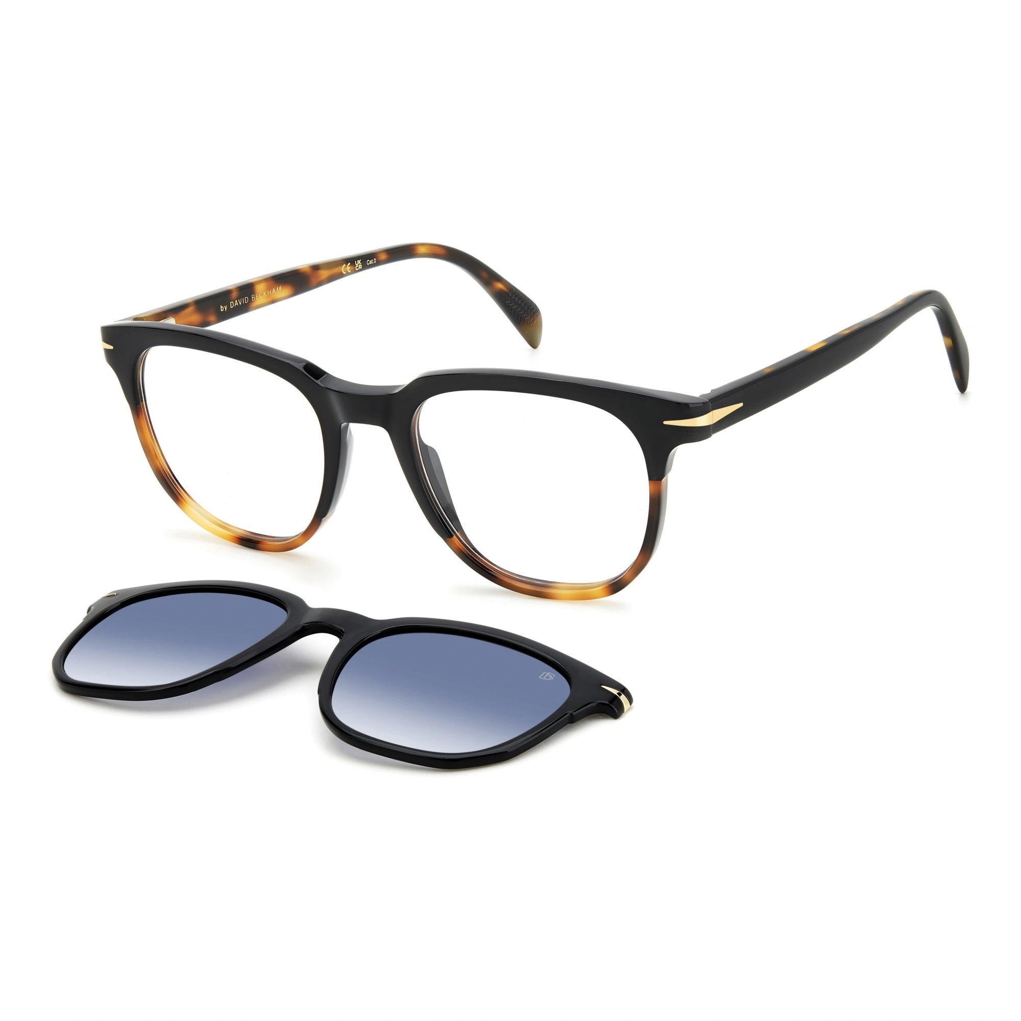 DB EYEWEAR By David Beckham DB7120/CS (WR7 BLACK HAVANA)