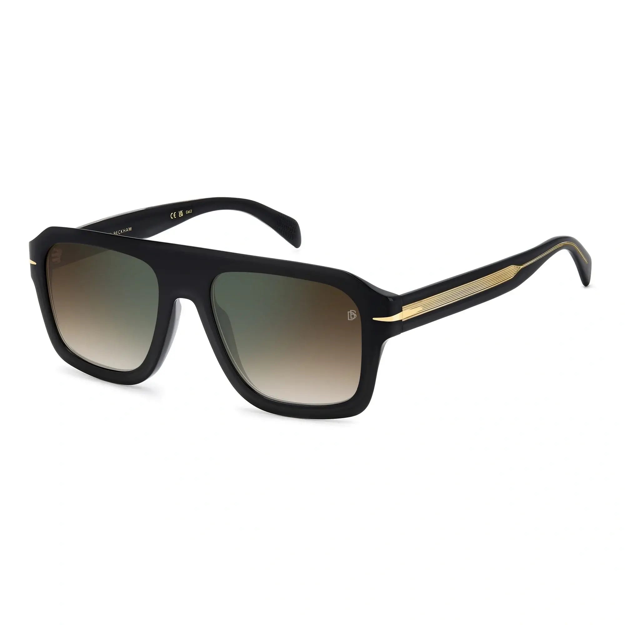 DB EYEWEAR by David Beckham DB 7127/S (2M2- BLACK GOLD)