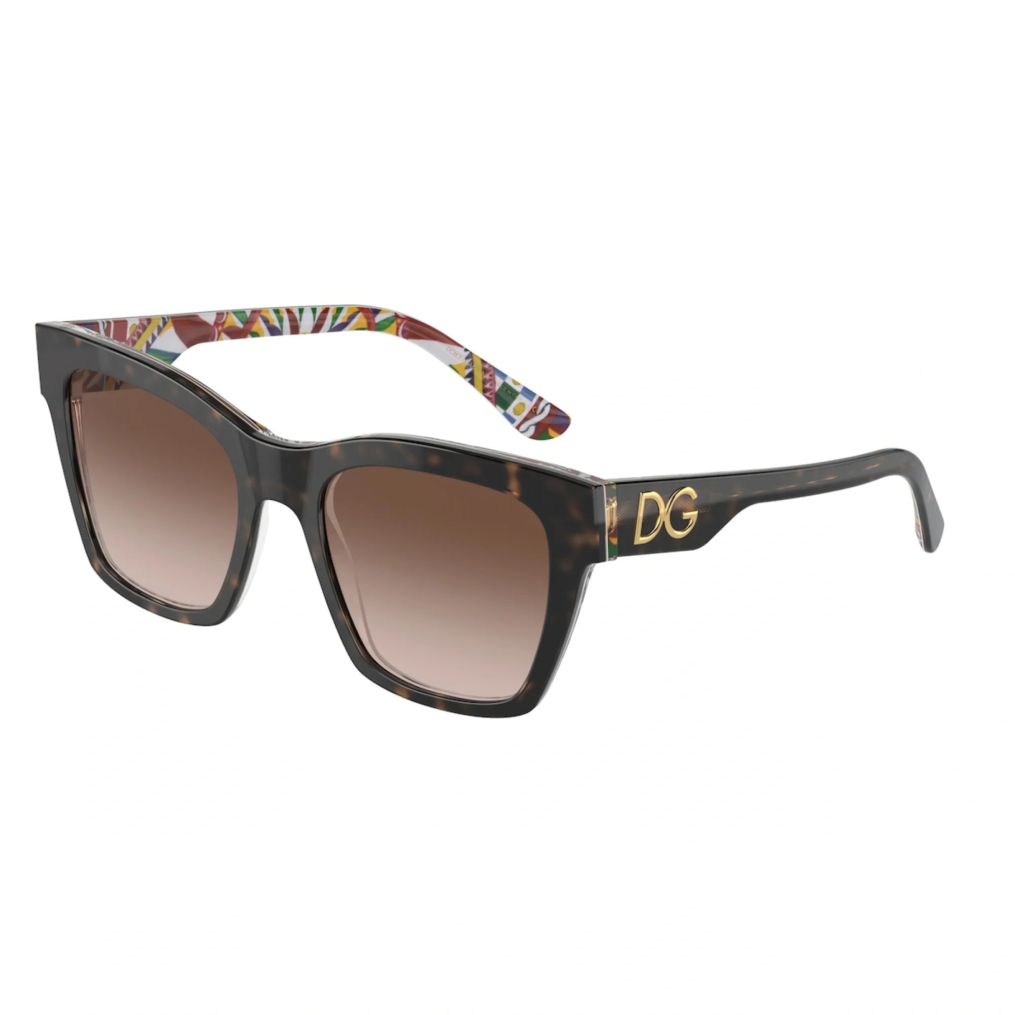 DOLCE & GABBANA DG4384 (321773 - HAVANA SU STAMPA CARRETTO)