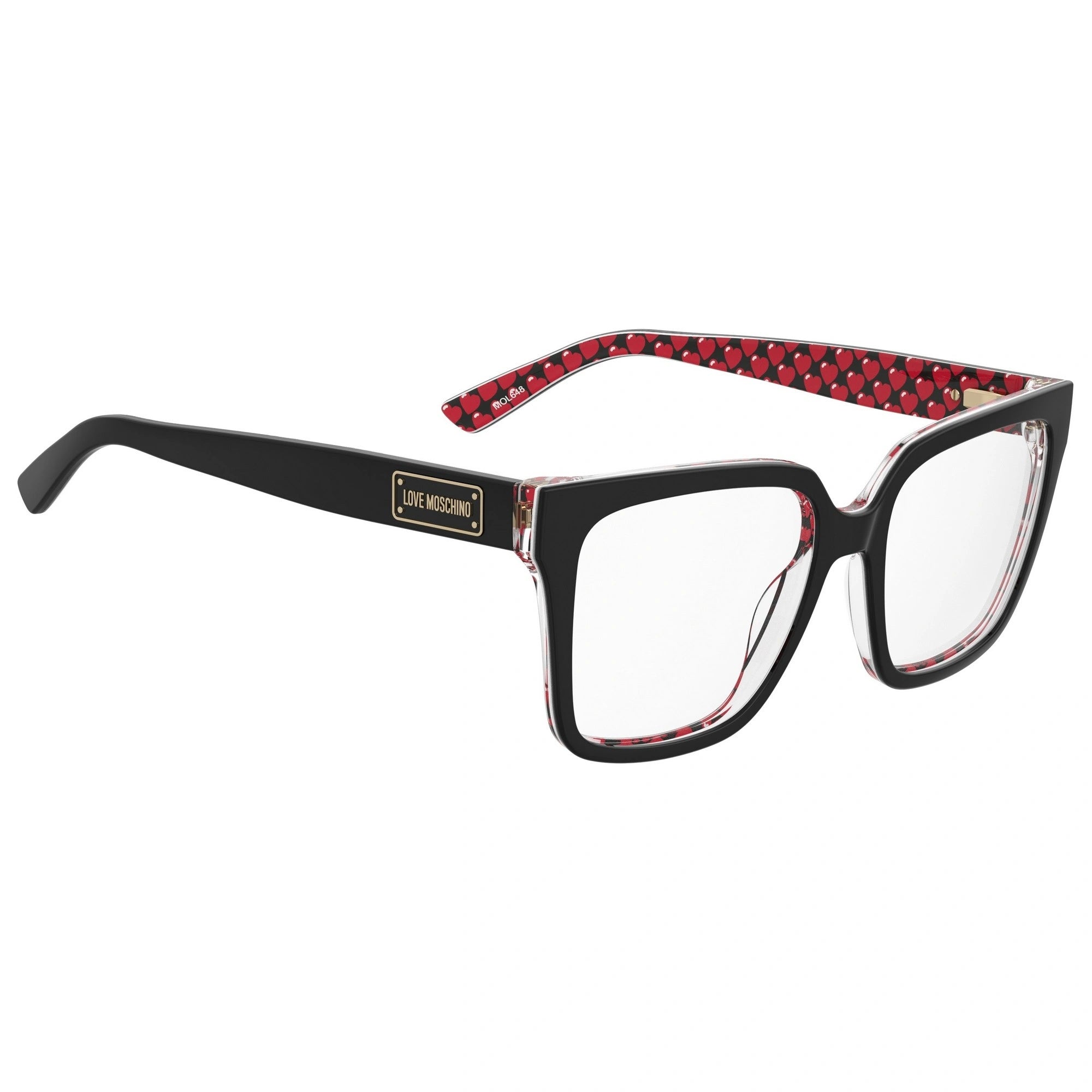 MOSCHINO MOL648 (UYY-BLACK RED)