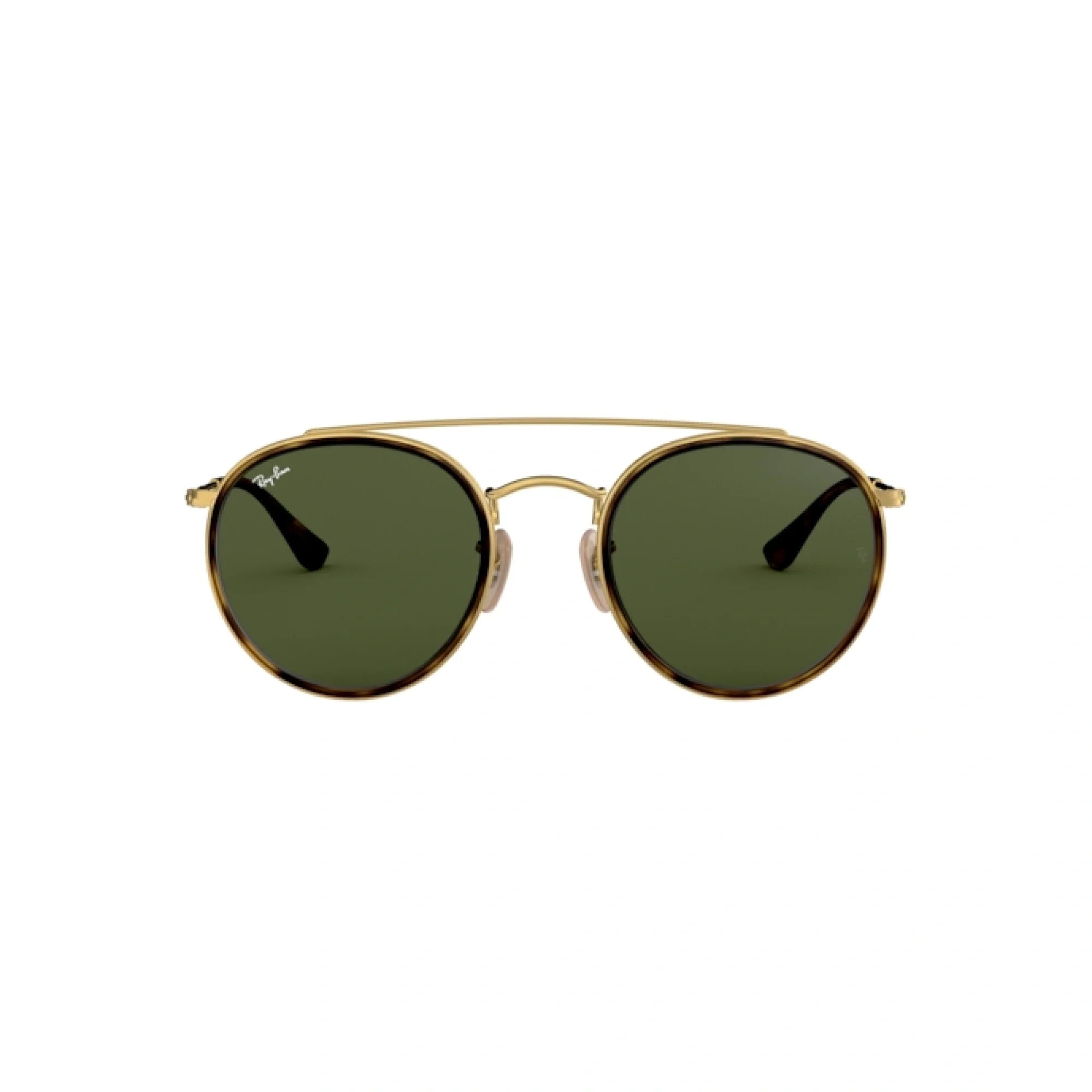 RAY-BAN RB 3647N 001 ROUND DOUBLE BRIDGE (ORO-VERDE)