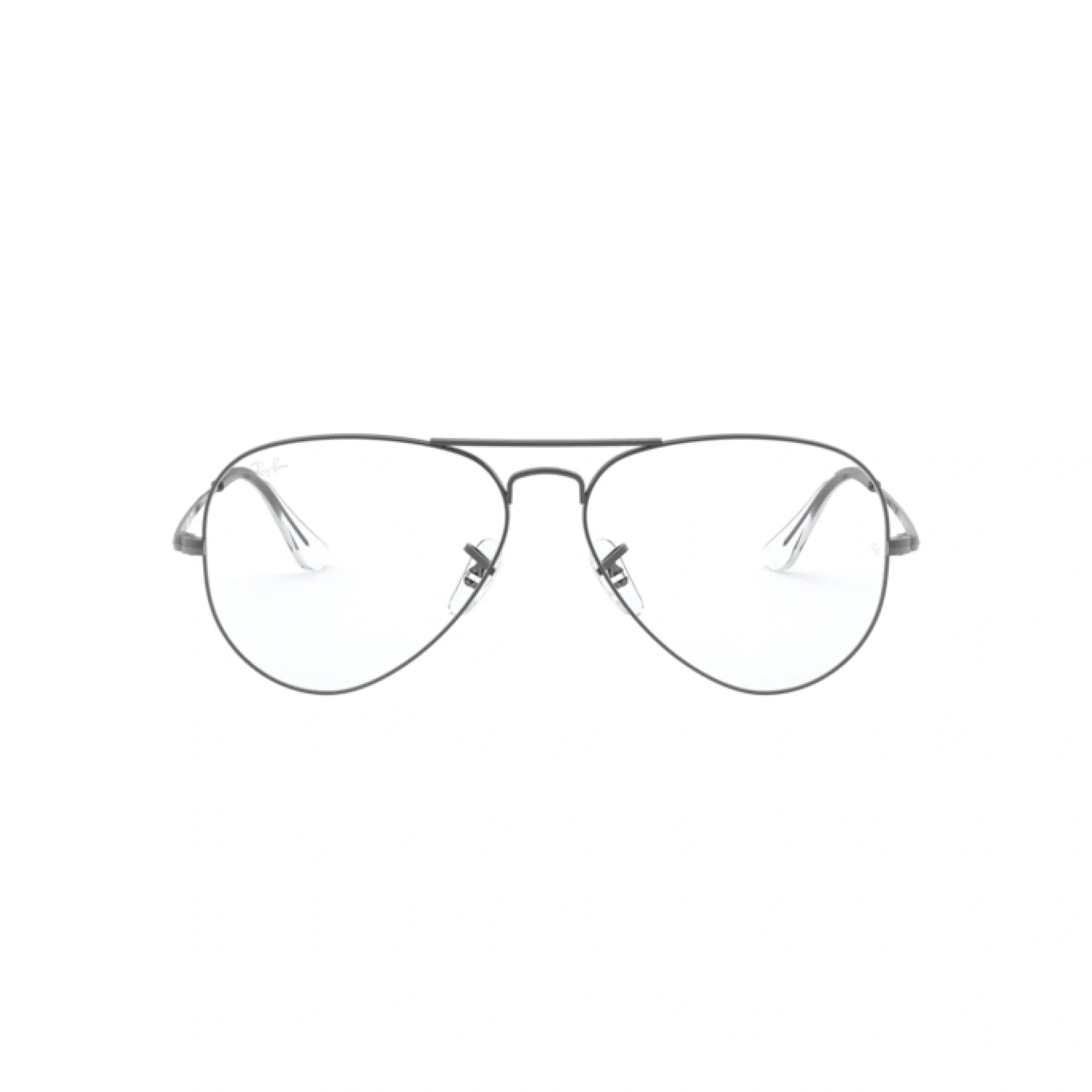 RAY-BAN RX 6489 AVIATOR (2502-GUNMETAL)