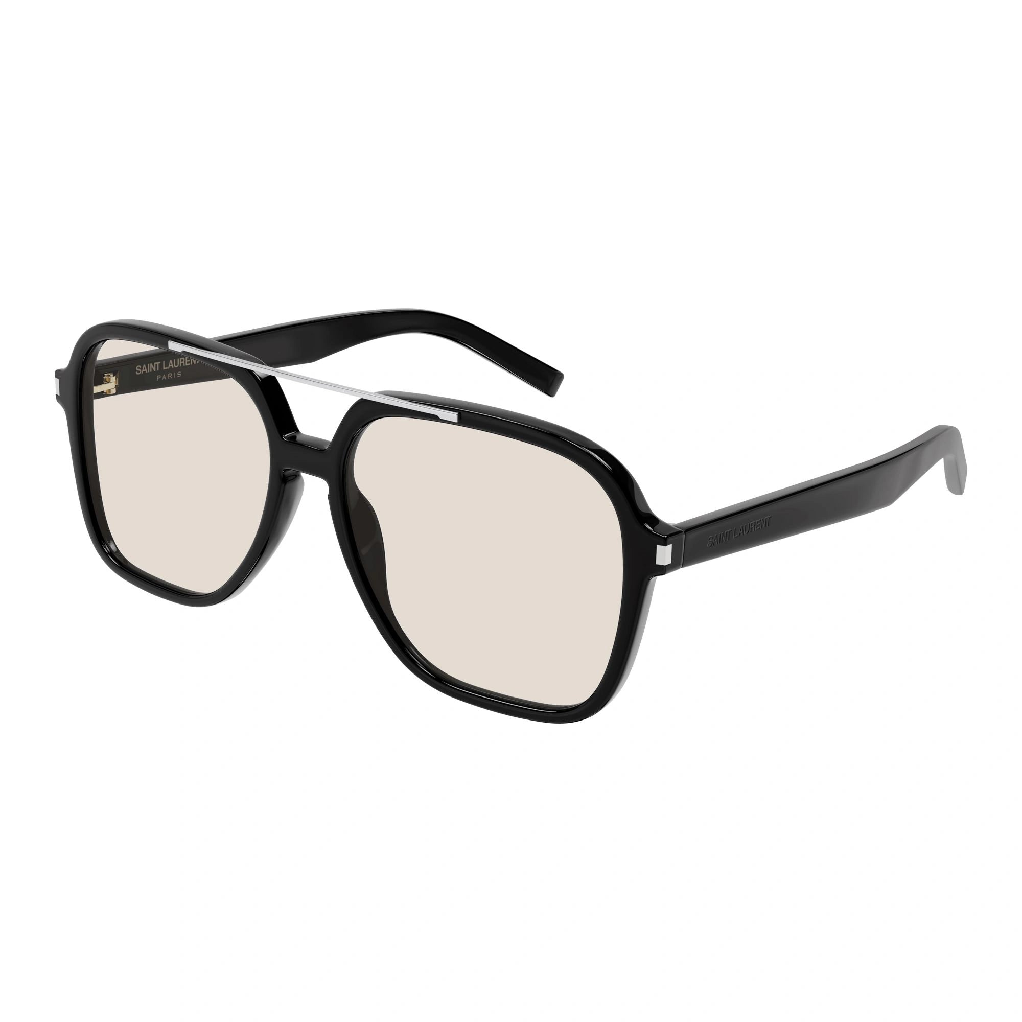 SAINT LAURENT SL 545 (001-BLACK - YELLOW)