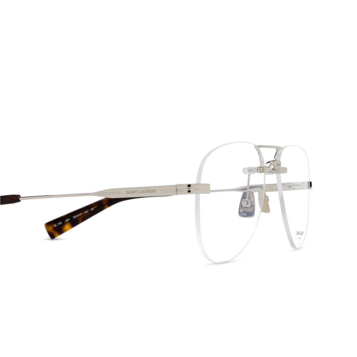 SAINT LAURENT SL 745 (001-SILVER)